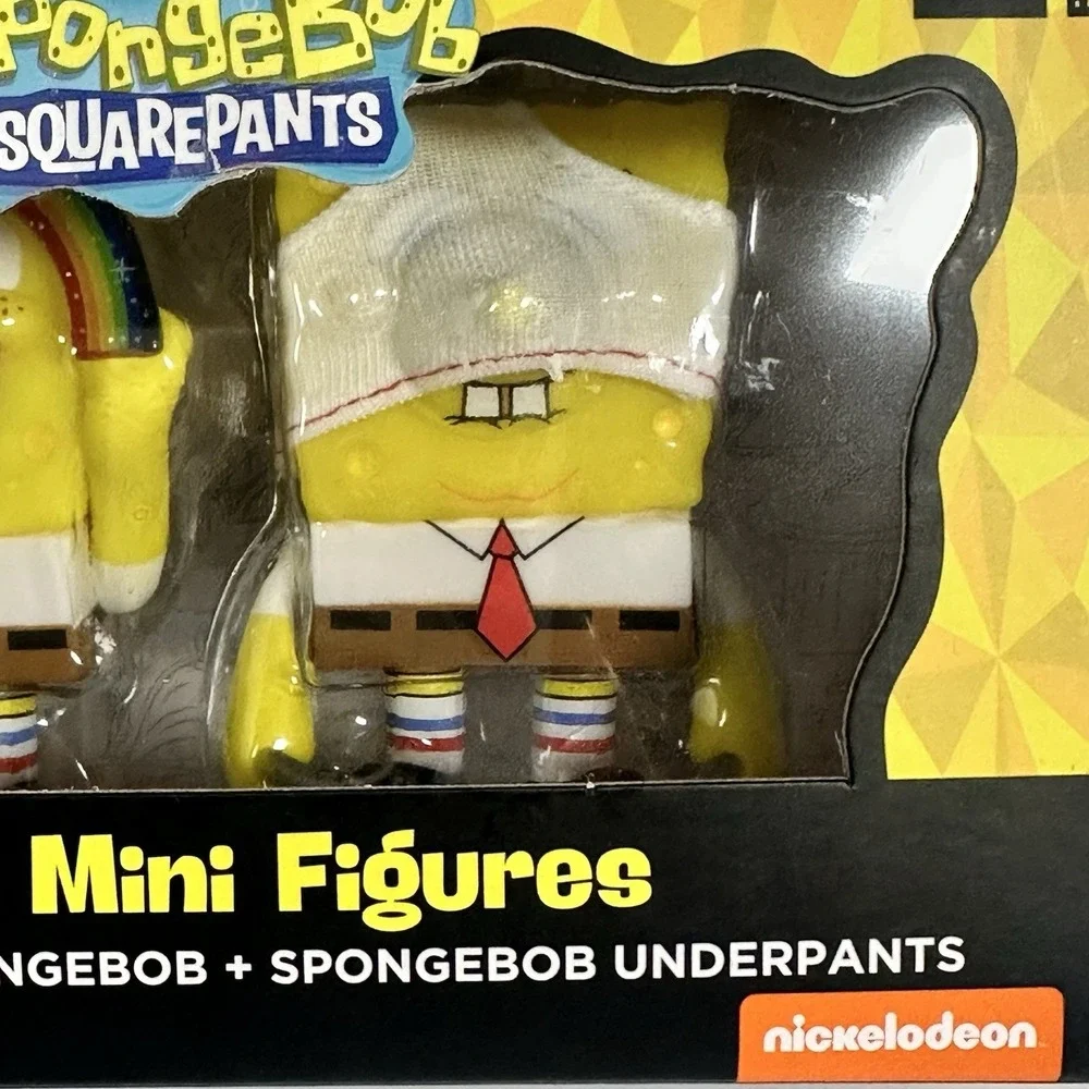 SpongeBob SquarePants Vinyl Mini Figures 2 Pack Imaginaaation Underpants